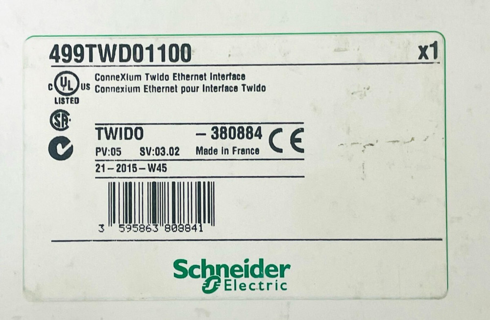 SCHNEIDER ELECTRIC 499TWD01100 Interface Module
