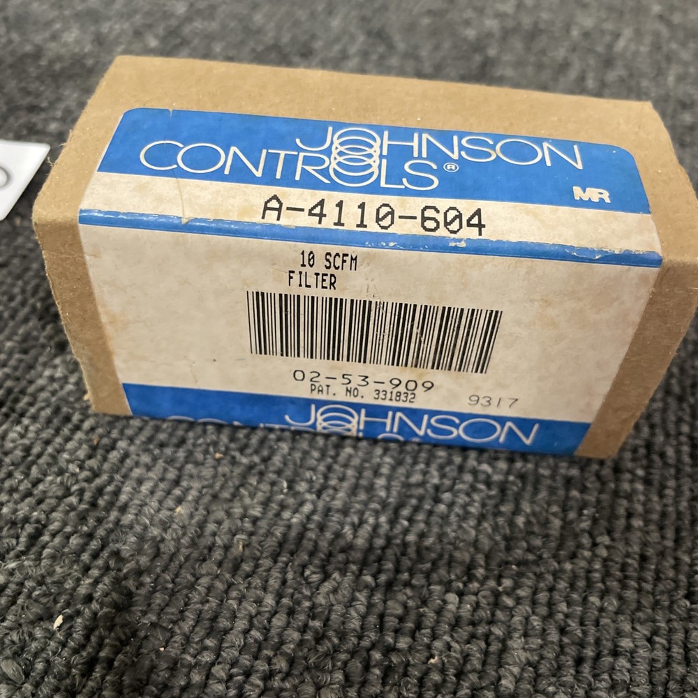 Johnson Controls A-4110-604 Pneumatic Filters