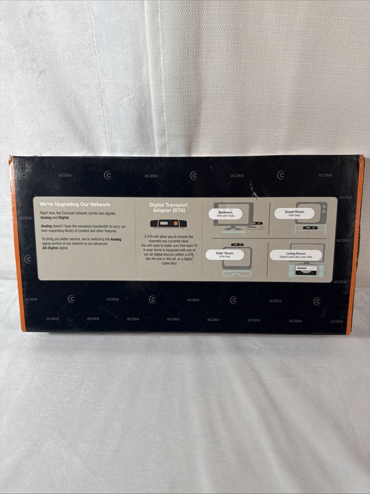 Comcast Digital Transport Adapter Self-Installation Kit NIB. DC105COM1