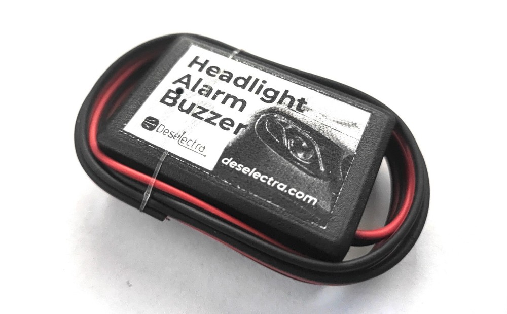 Universal Mini Car Headlight On Buzzer Alarm Reminder Kit; Save your car Battery