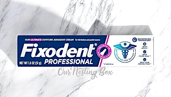 Fixodent Professional Ultimate Denture Adhesive Cream 1.8 oz Precision Tip
