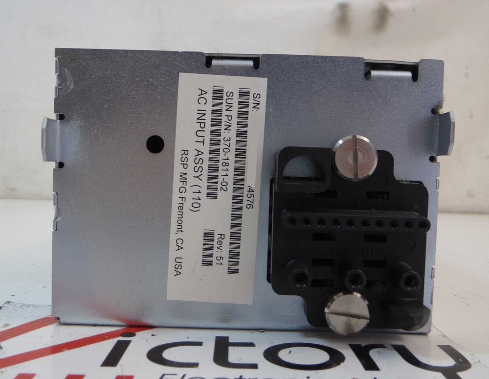 Used Sun Microsystems AC Input Assembly 370-1811-02 Rev. 51
