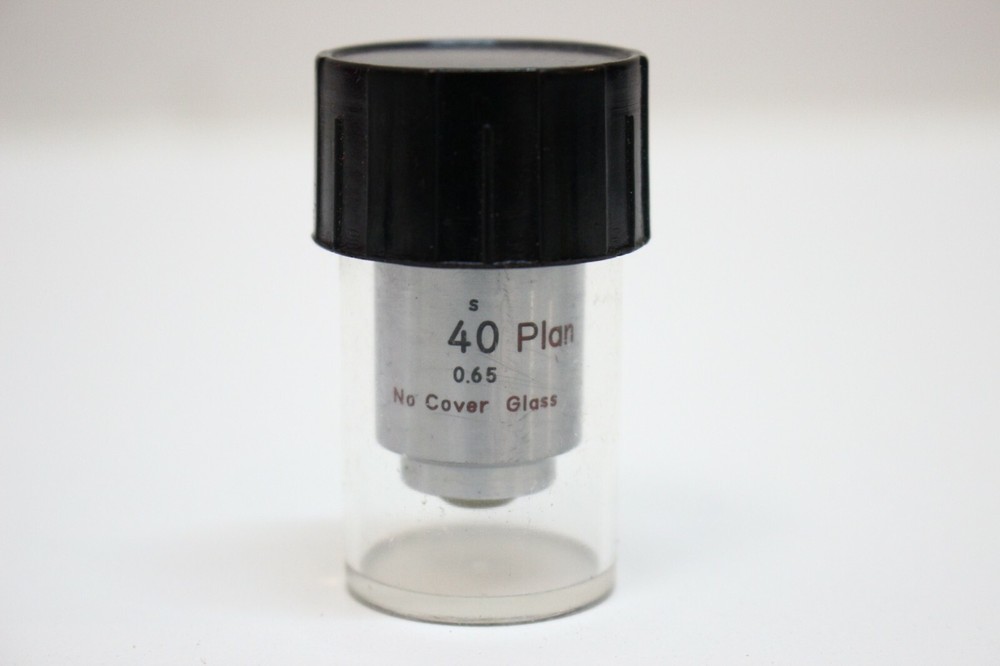Nikon S Plan 40 0.65  Microscope Objective No Cover Glass