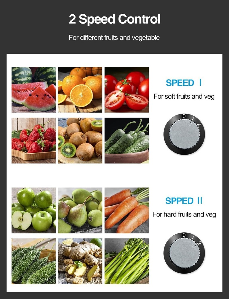 Juicer Machine, 800W Centrifugal Juicer Extractor