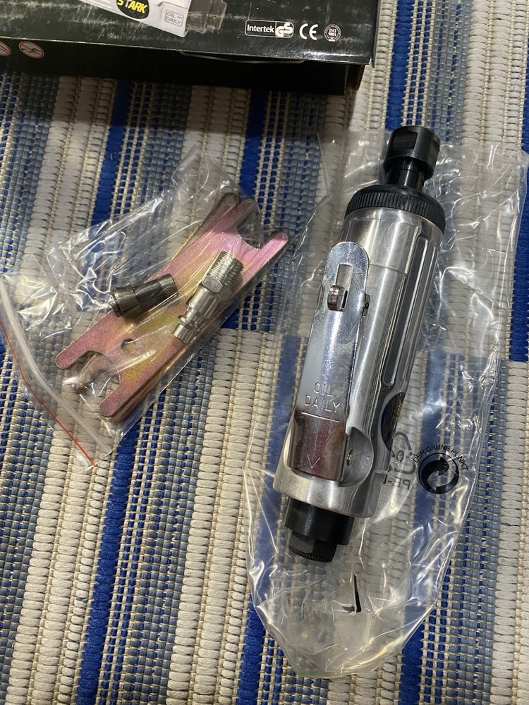 Stark tools straight 1/4" air die grinder pnematic tools