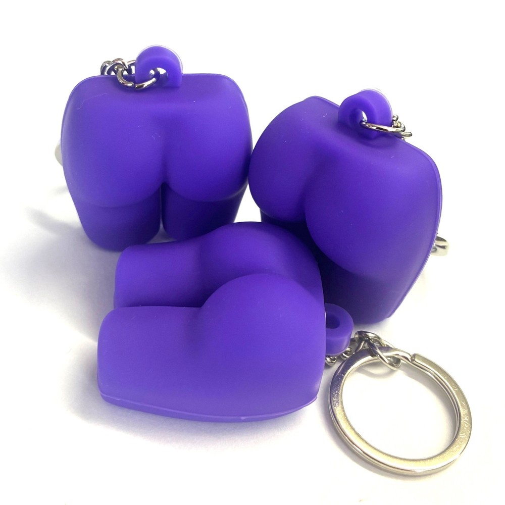 The Mini-Butt Keychain [3-pack]