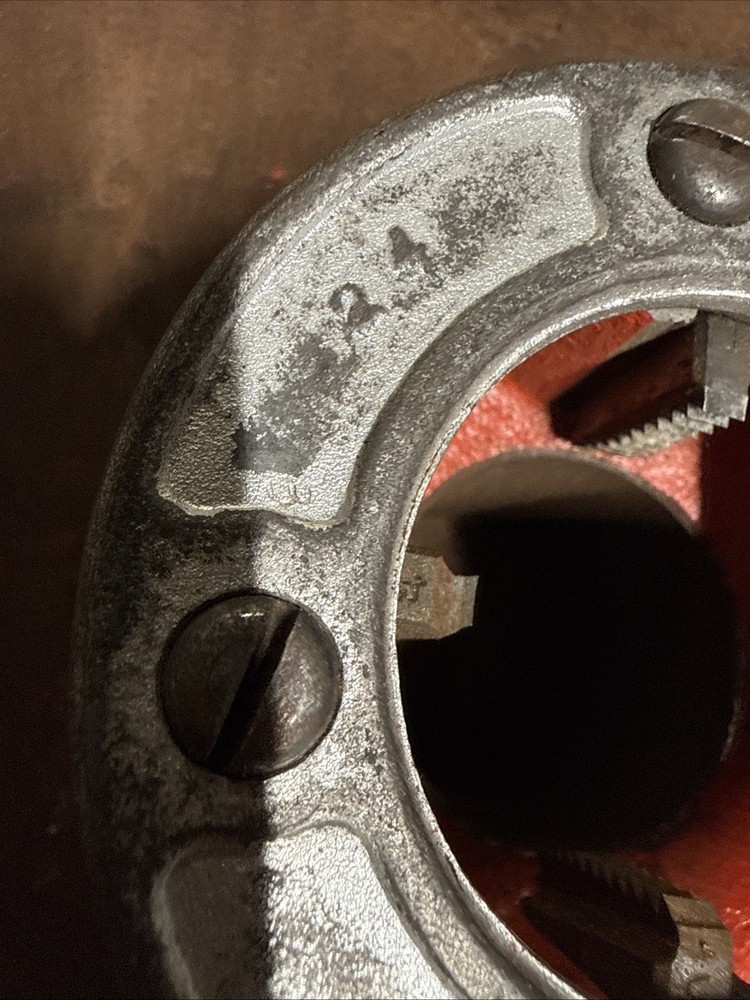 1 1/4 Ridgid Pipe Threader Die Head 2 4