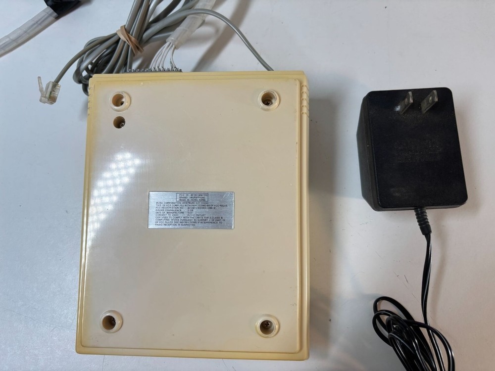 Muraphone MM-100 Manual Mini Modem With Power Adapter & Cables
