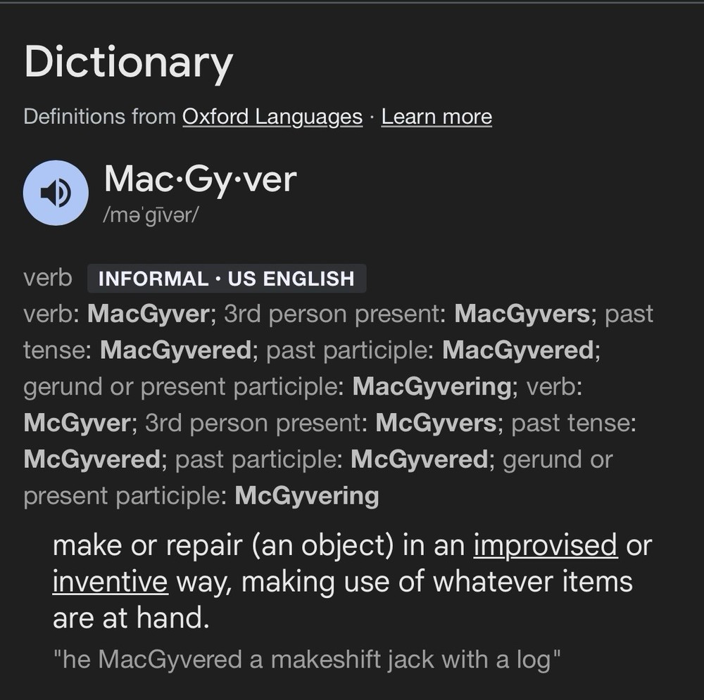 MacGyver Edition Custom Sticker