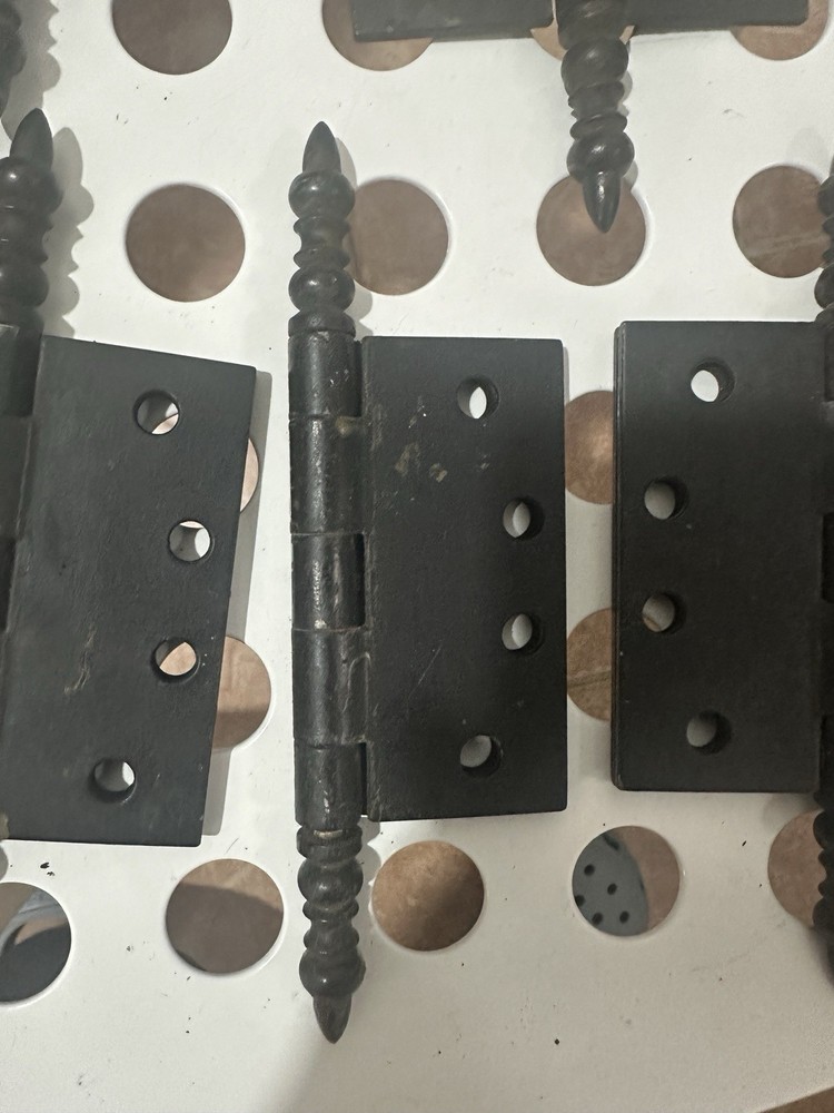 4x4 black antique hinges