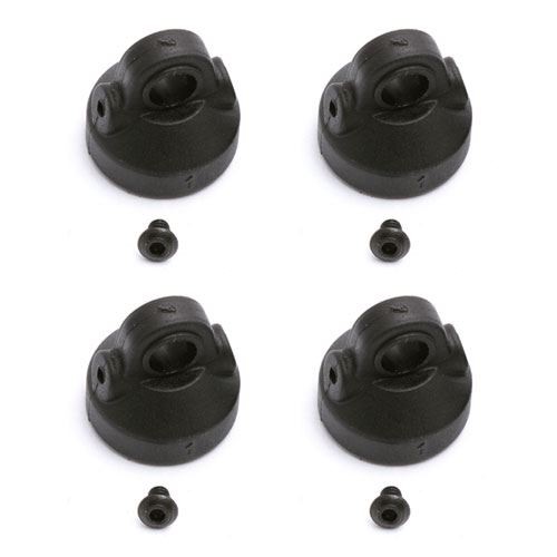 Associated Electrics - 1/10 Bleeder Shock Caps (4)