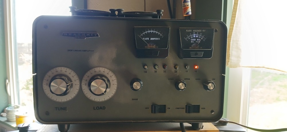 heathkit sb-220 hf linear amplifier