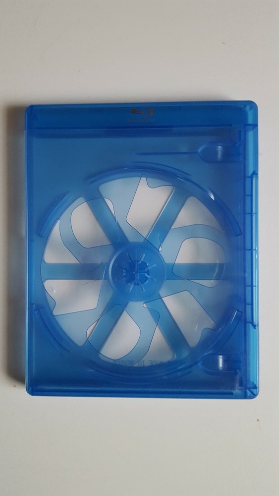 USED Standard 12mm Replacement 2-Disc Blu-ray Slotted Case with Outer Sleeve