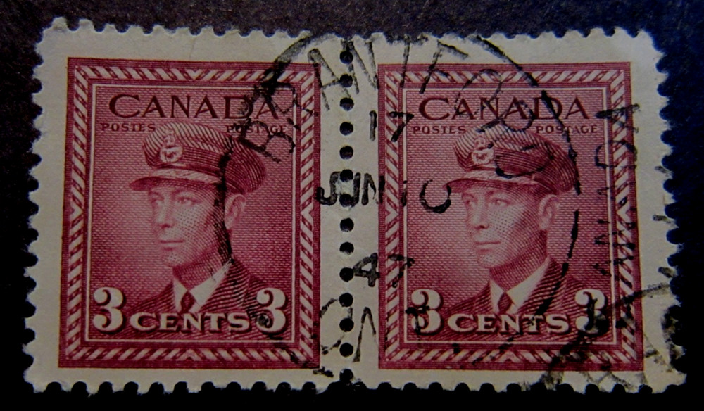 Canada #252 CDS Cancel Brantford, ON {ebhs128}