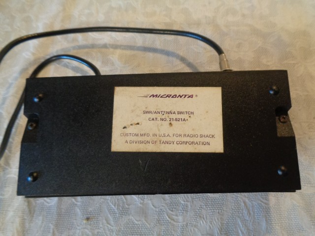 Micronta 21-521A HF SWR Antenna Switch Dummy