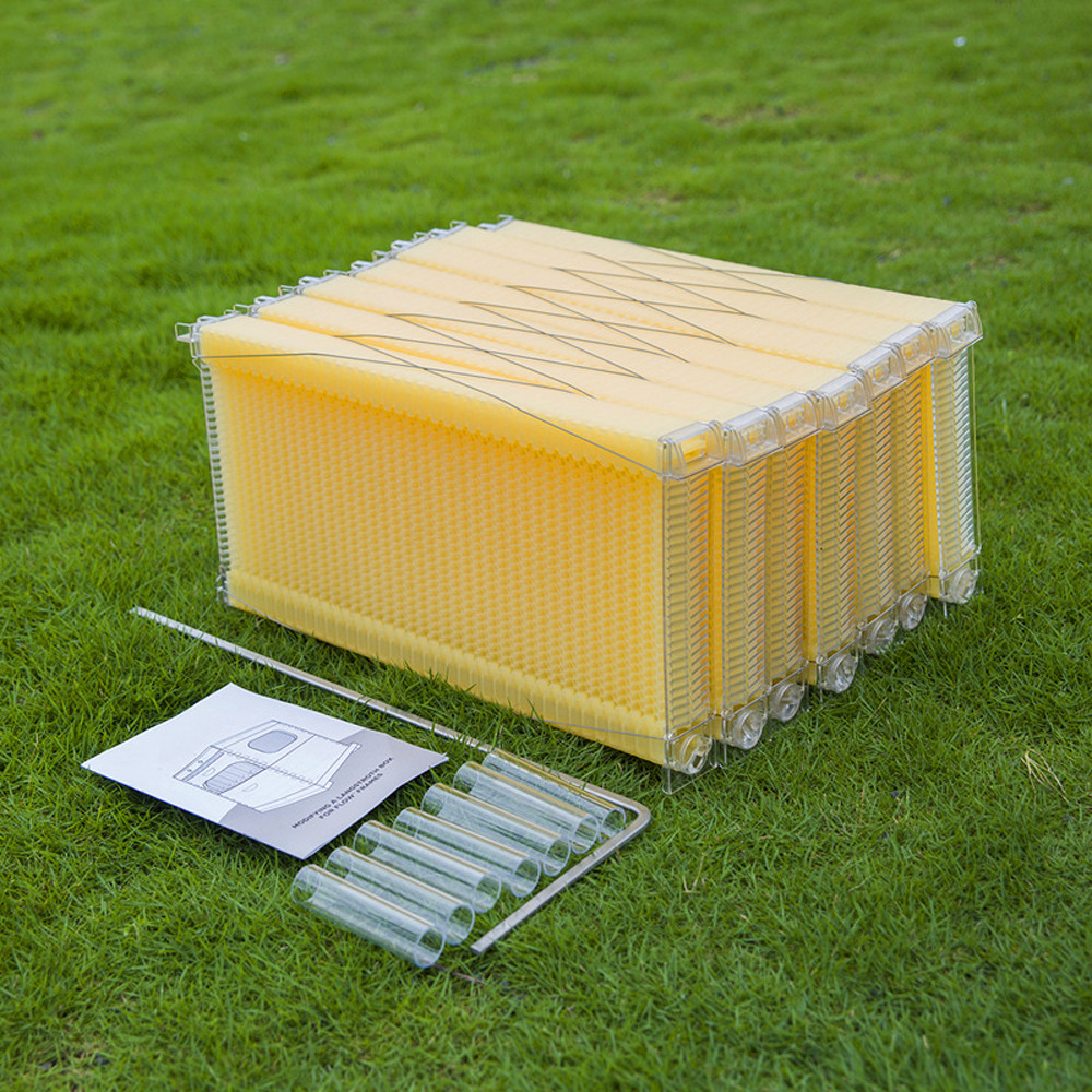 7 Auto Honey Beehive Frames Upgraded Honey Comb Bee Frames Beekeeping Frames USA