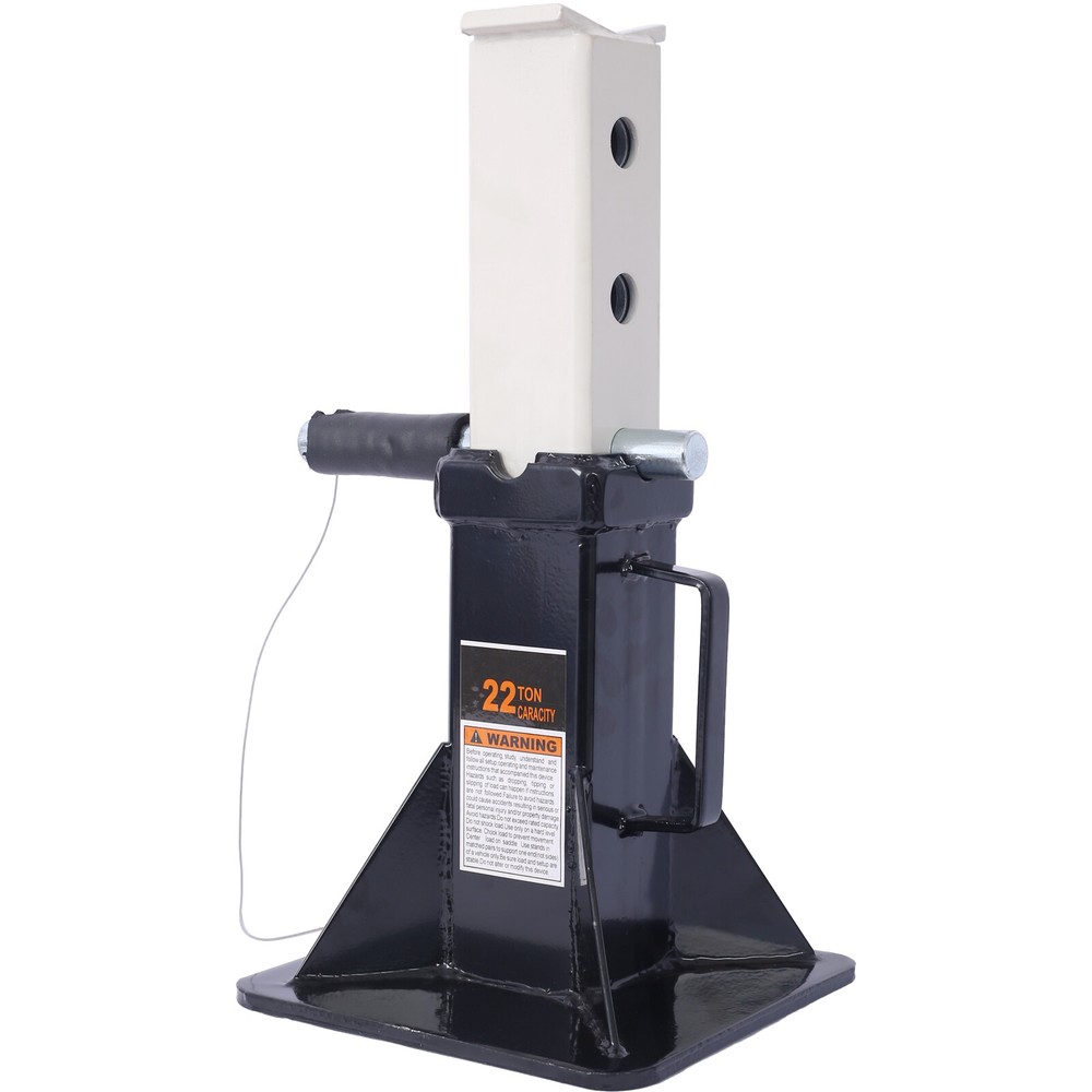 1Pair 44000lbs Capacity Jack Stands Pin Style Lock Adjustable Height Steel Jack