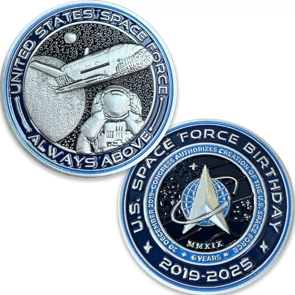 2025 US Space Force Birthday Coin
