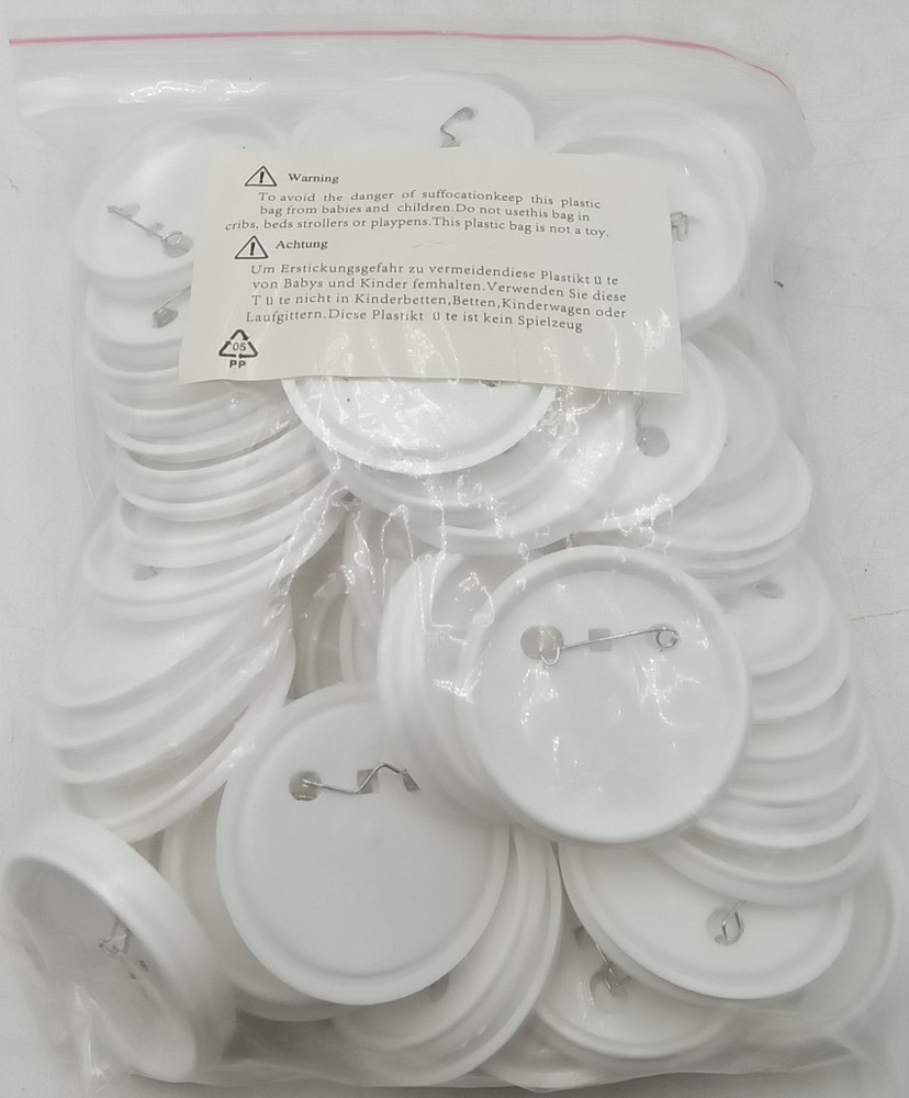 58mm/2.25" Button Maker Kit 100 Button Part Button Maker Machine Pin Badge Press