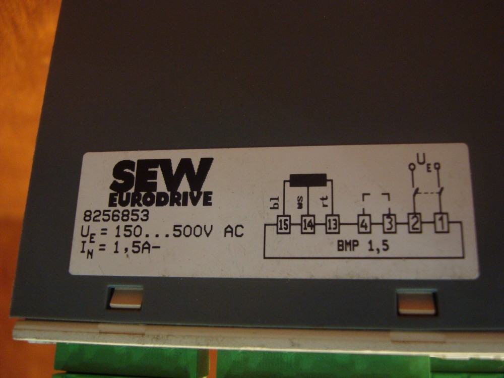 SEW rectifier module 8256853 BMP 1.5