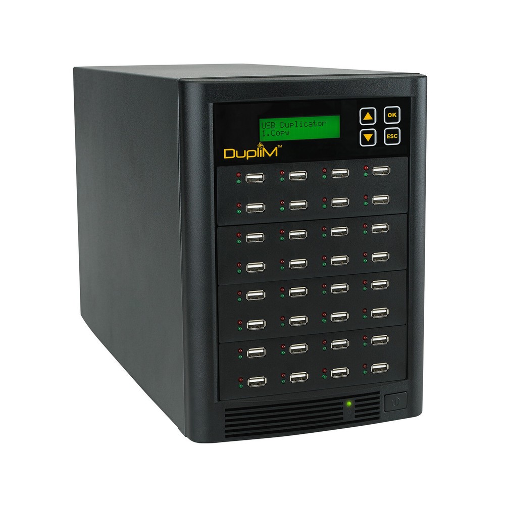 DupliM 1:31 USB Flash Drive Duplicator Stand-Alone & Ext 2.5 USB HDD Cloner