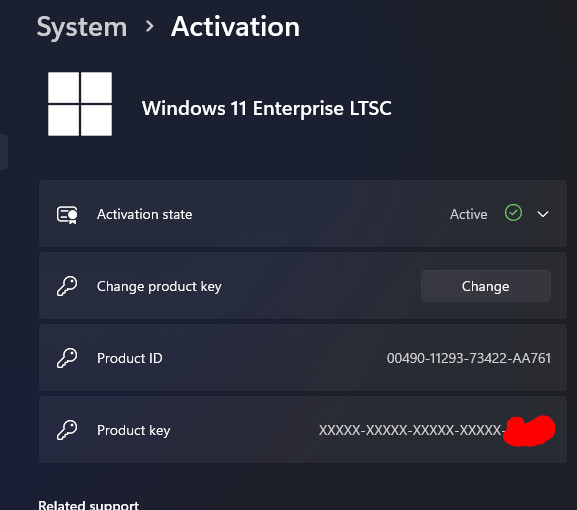 Windows 11 Enterprise LTSC Long-Term Servicing Channel USB Product Key + Image