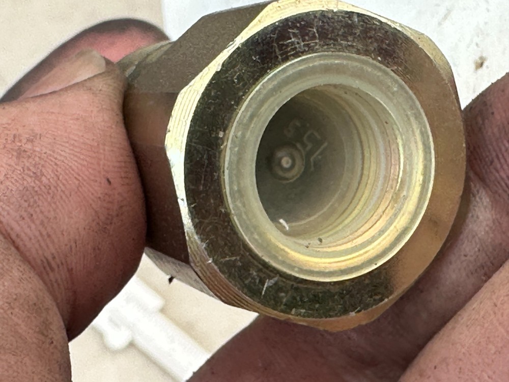 Stucchi 9384-823 Coupling - Nipple for Hydraulic Cutting