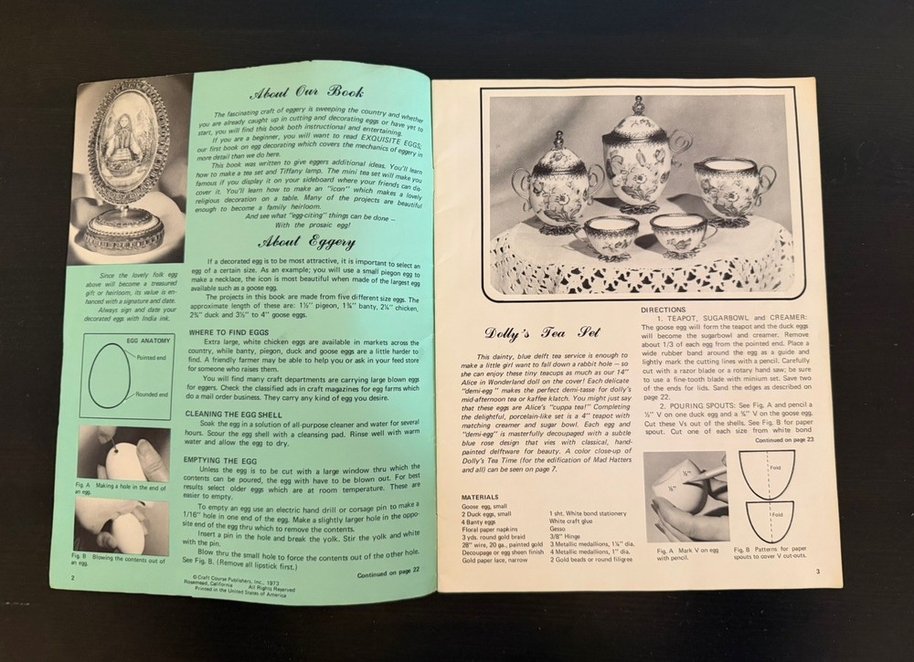 Egg-citing Ideas: A Craft-Course Book Vintage Eggery Egg Decorating
