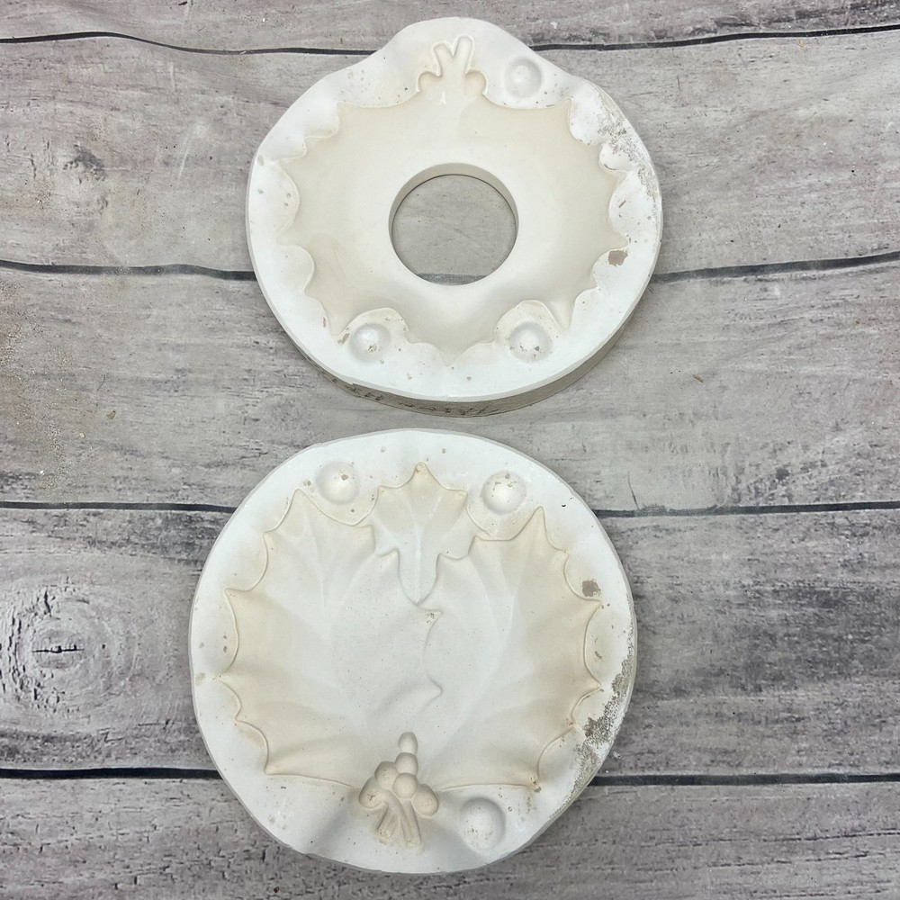 Ceramic Slip Casting Mold Three Holly Dish Tray