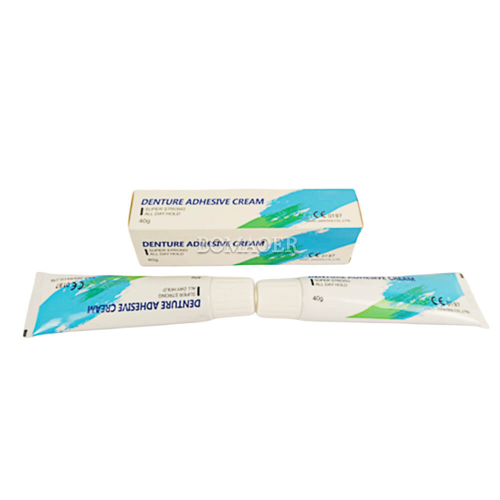 Denture Fixative Cream 40g, Extra Strong Hold Adhesive