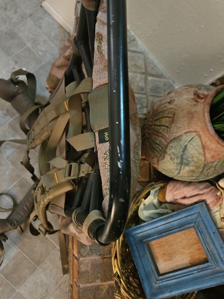 Cabelas Alaskan Camouflage H20 External Frame & Backpack Great Condition