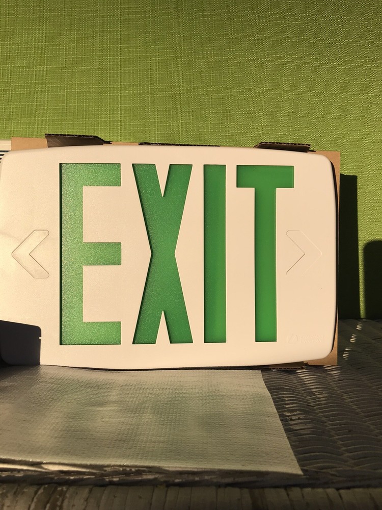 Lithonia Lighting Quantum Thermoplastic LED Emergency Exit Sign