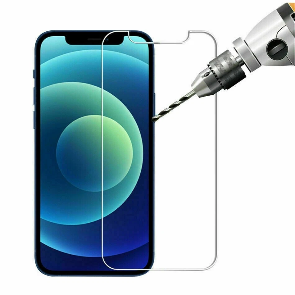 For Apple iPhone XR Clear 9H Tempered Glass Screen Protector Case Friendly Film