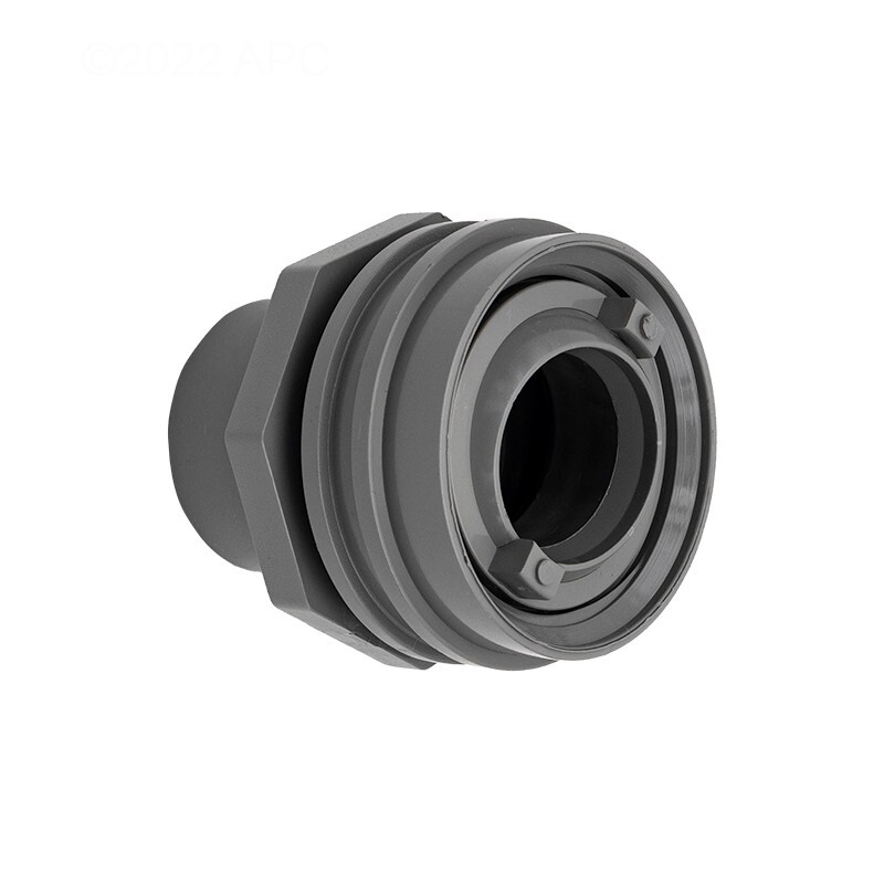 FLUSH MOUNT RETURN FITTING ASSY - GRAY WATERWAY