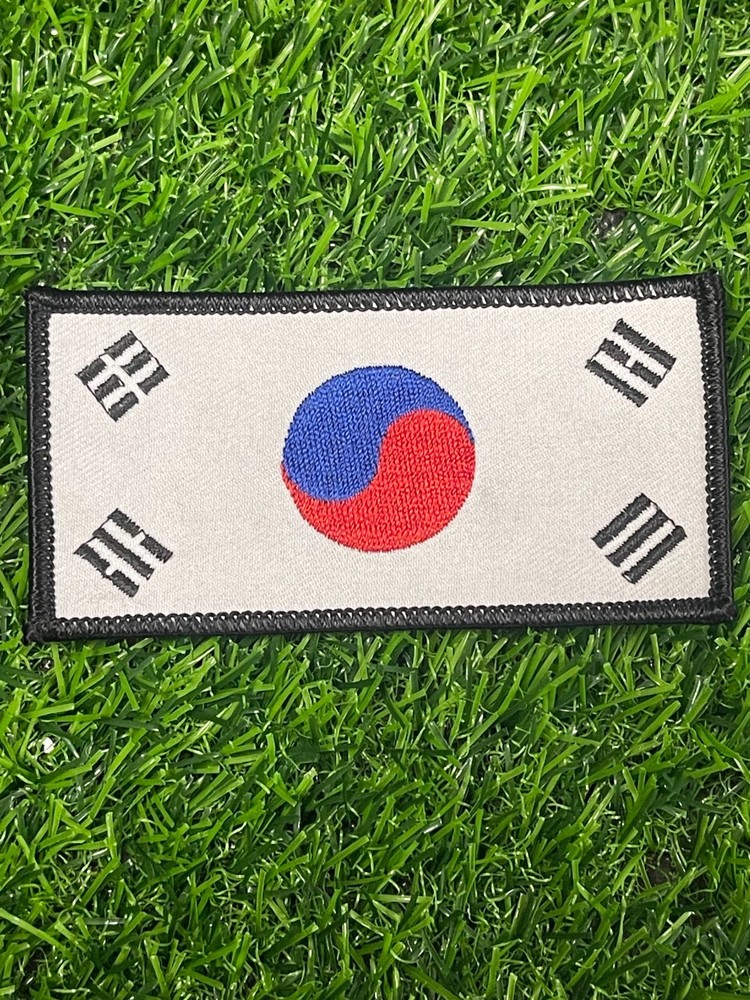 South Korea Heat Press Badge Multicolor