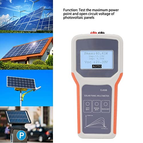 Multimeter LCD Tester Solar Panel Power Meter Mppt LCD Display Function