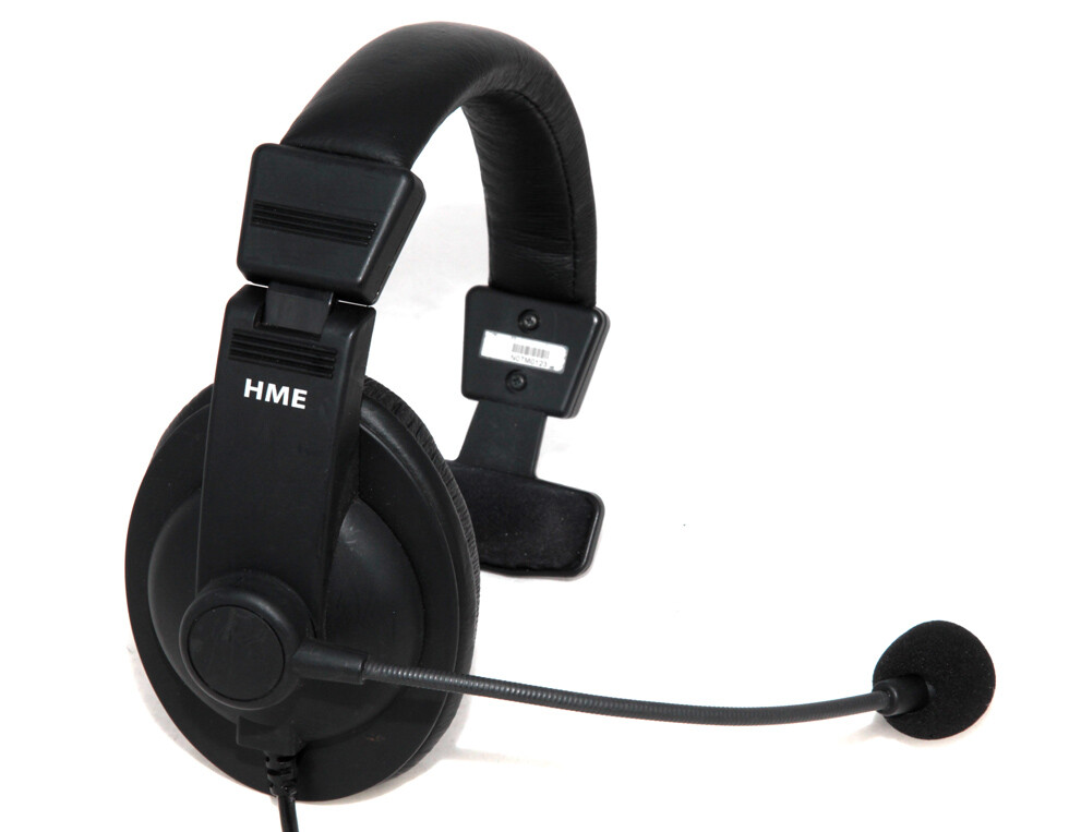 HME Clear-Com HS15 Headset Microphone For Intercom Belt Pack DX200 DX210 DX300