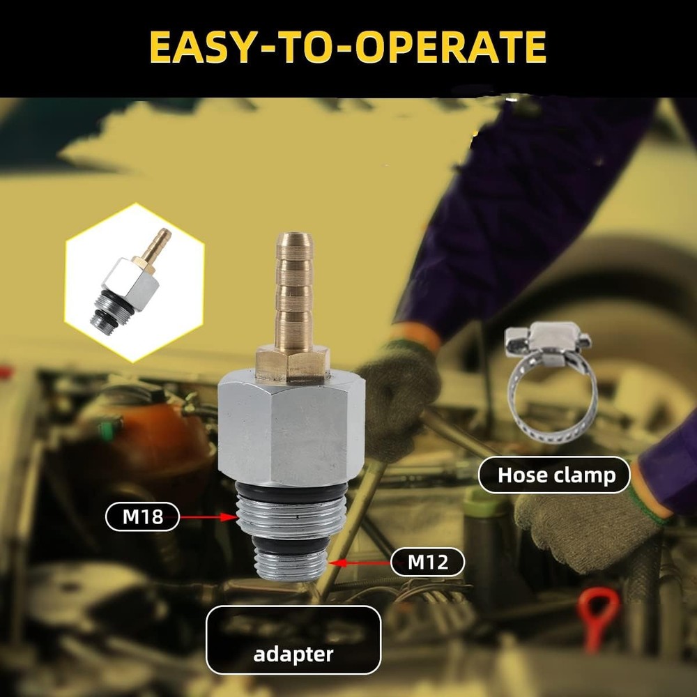 CMTOOL Exhaust Back Pressure Tester Kit with Carton Packaging, Professional...