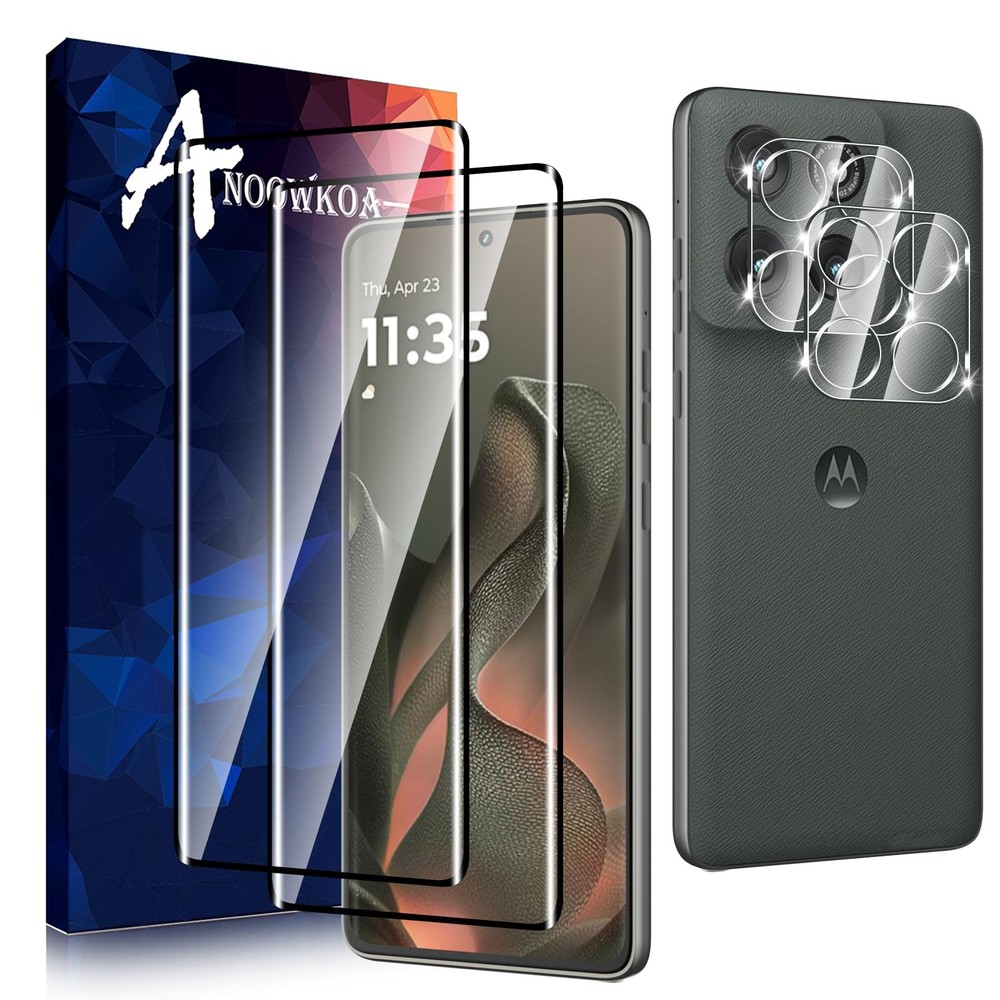 Anoowkoa 2 Pack Designed for Motorola Edge 2025 3D Screen 2025