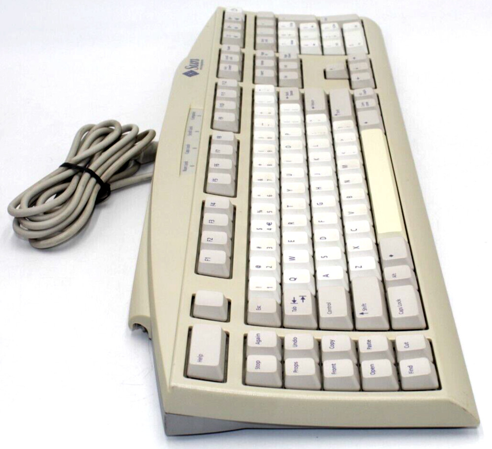SUN Microsystems Type 6 8-PIN mini DIN Connector Keyboard w/o Mouse