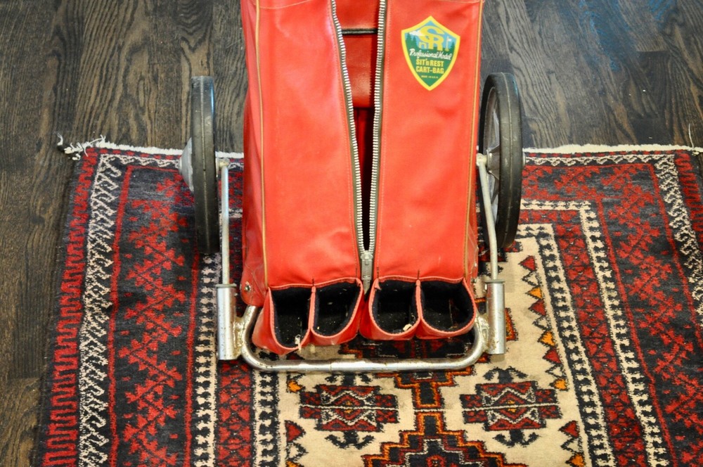 Sit n’ Rest Golf Cart Bag 1950's