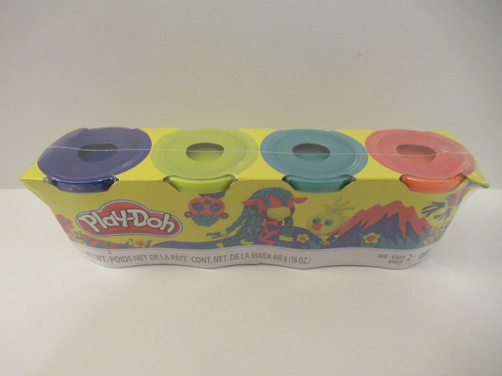 Play-Doh Modeling Compound 4 Pack - Hasbro - Sealed