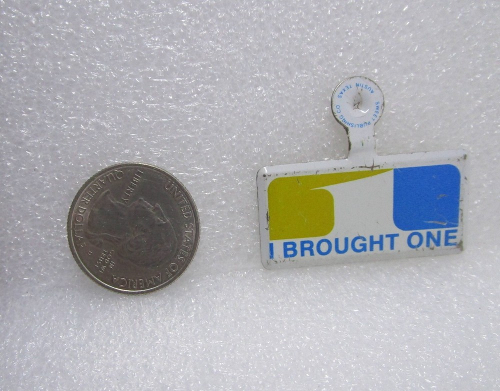 I Brought One Tab Button Pin