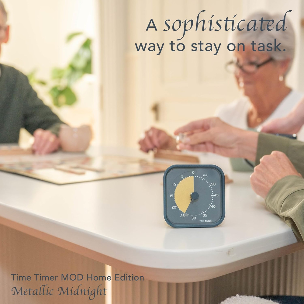 MOD - Home Edition - Individual Sized 60 Minute Visual Countdown Timer for ADHD,