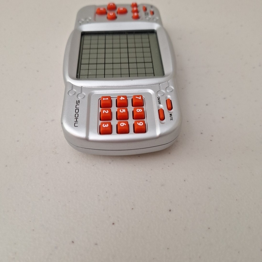 Vintage SUDOKU Electronic Handheld Game w/ Help and Hint Features TESTED