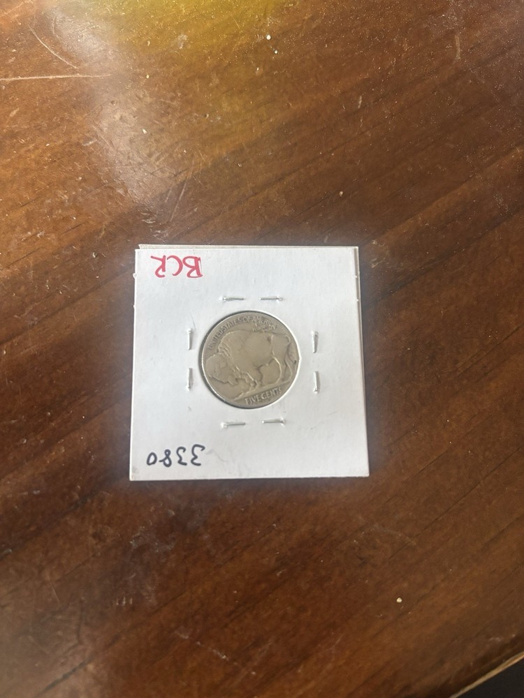 1913-D Buffalo Nickel Type 2 Flat Ground