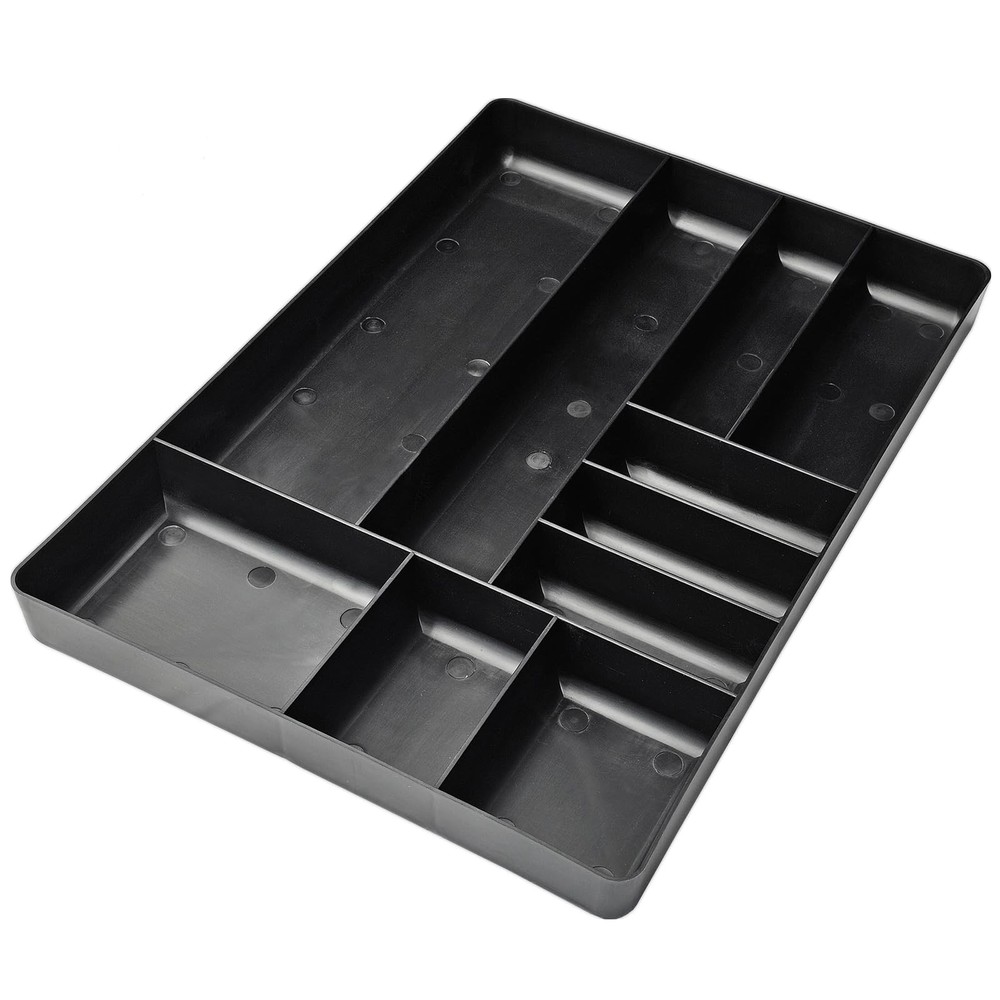 10-Compartments Tool Organizer Tray, Tool Drawer Organizer Tray, Tool Box Org...