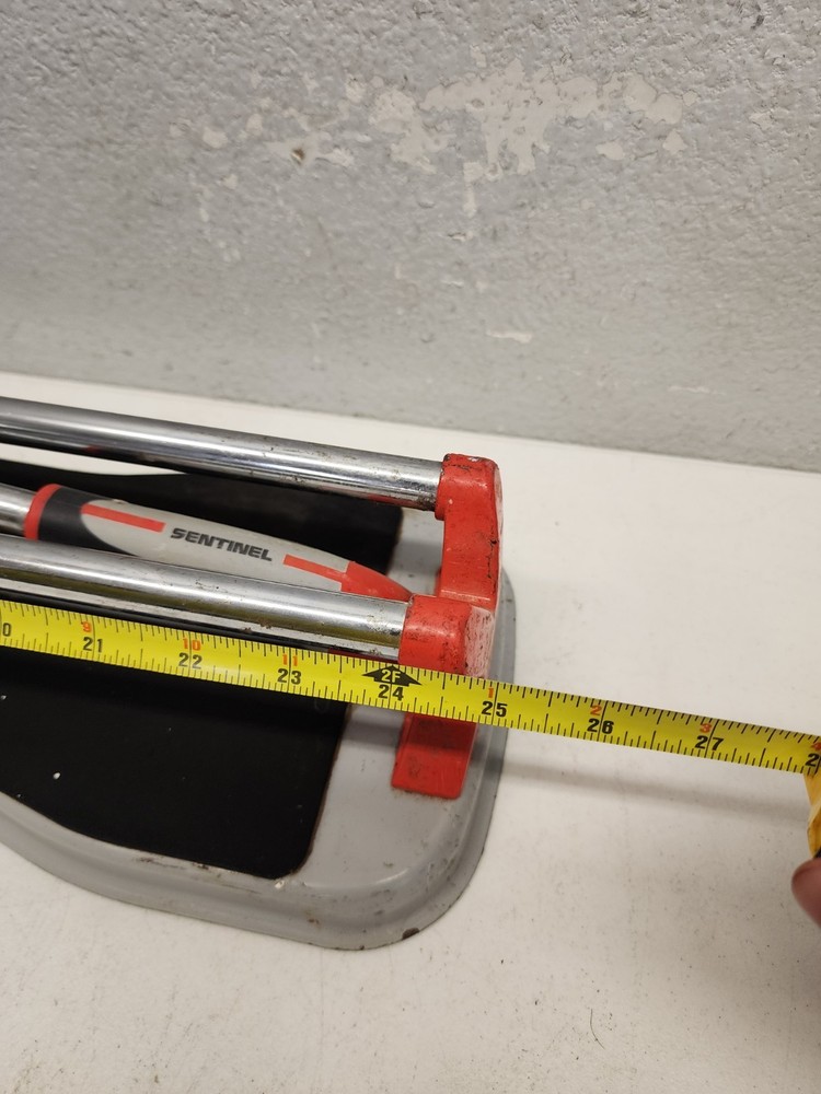 Sentinel 24” Professional Manual Tile Cutter Pro
