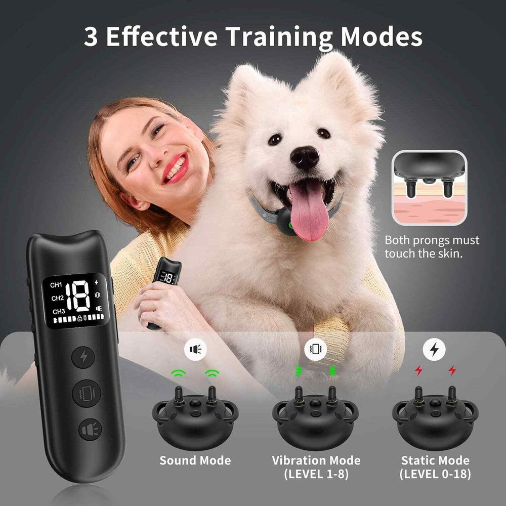 Dog Shock Collar - Effective Training & Behavior Control
