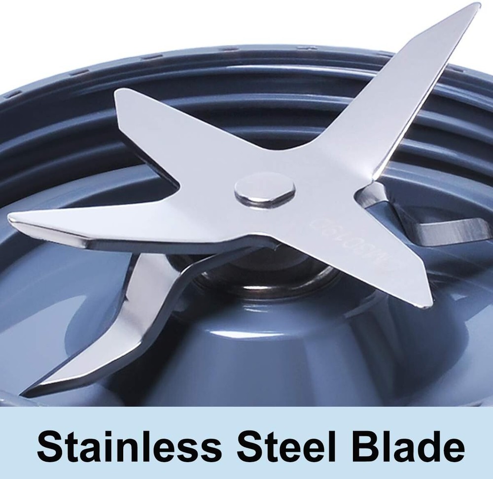 2 Pack Extractor Blade & Gasket, Compatible with NutriBullet NB-101B